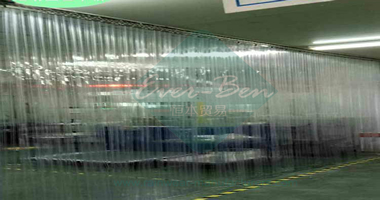 freezer curtain strips-clear pvc curtain strips